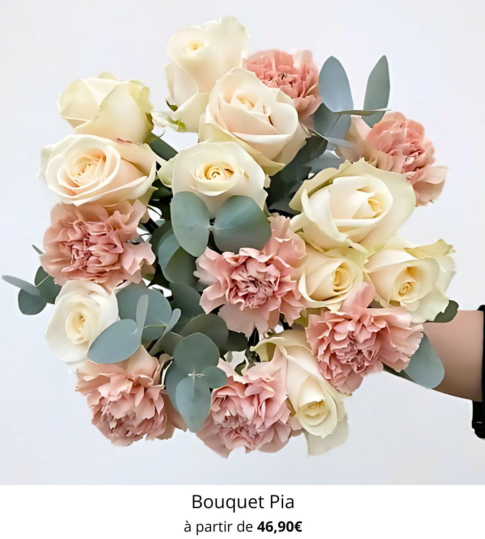 Bouquet Pia - Livraison fleurs MAISON EHR